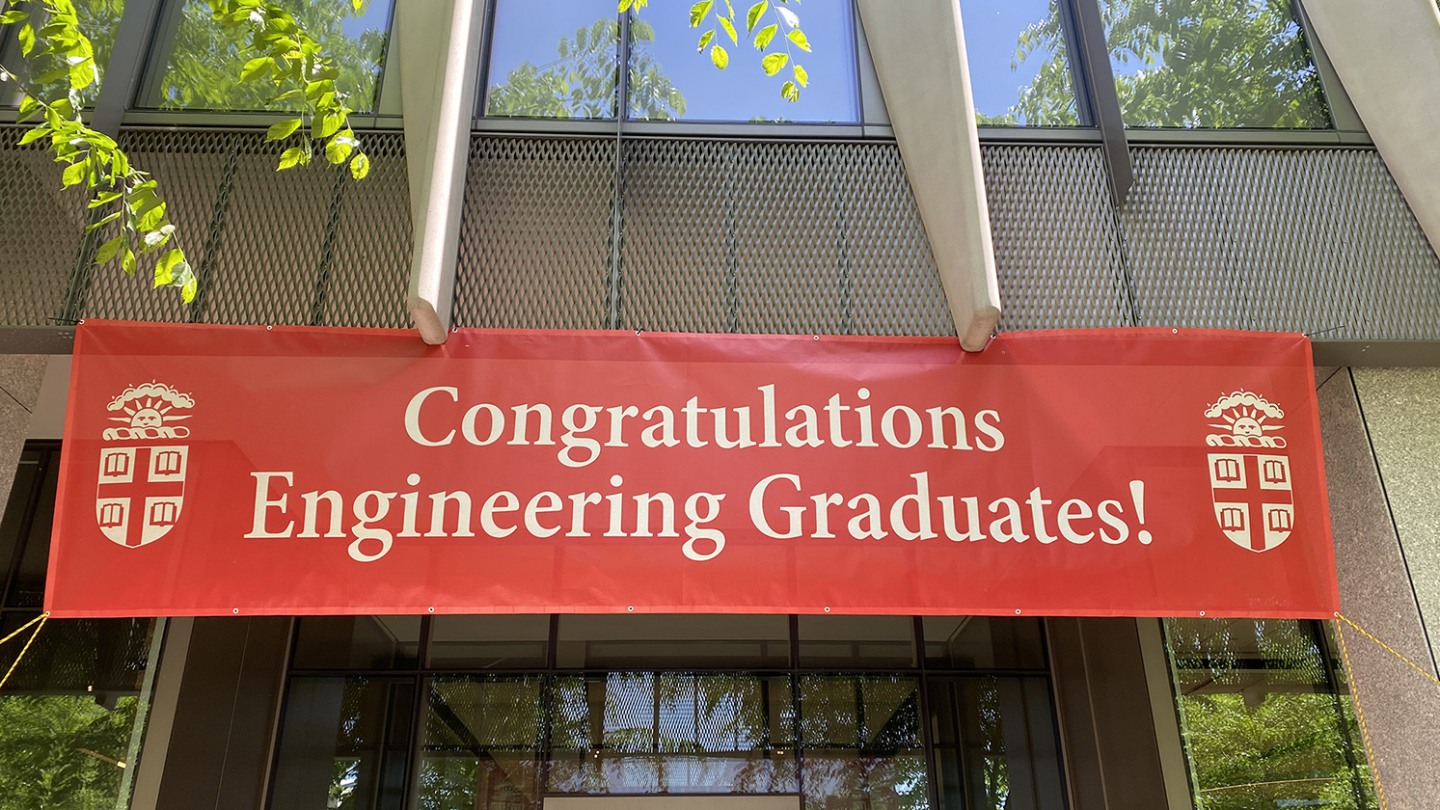 Commencement 2024 Engineering Brown University